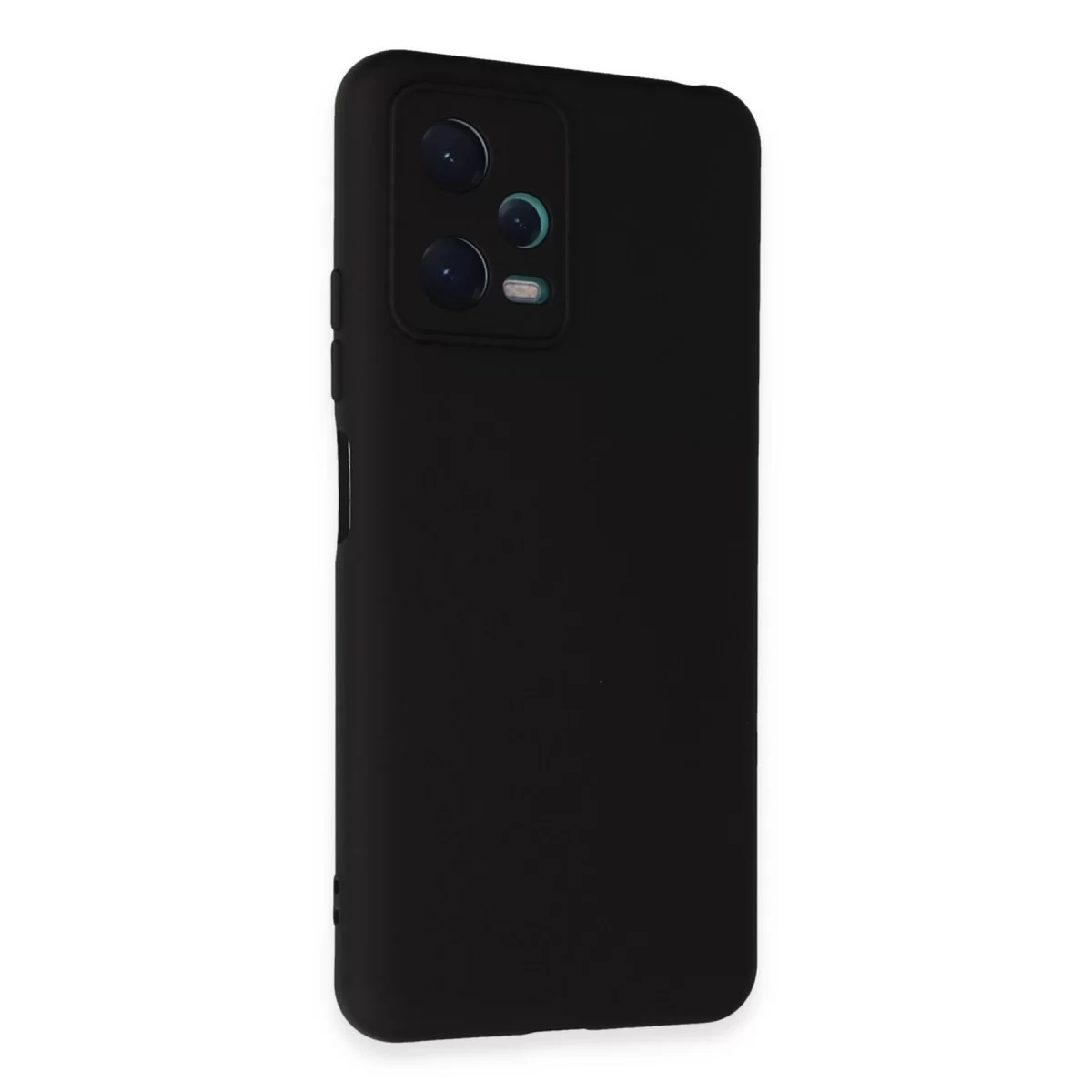 Newface Xiaomi Redmi Note 12 5G Kılıf Nano içi Kadife Silikon - Siyah