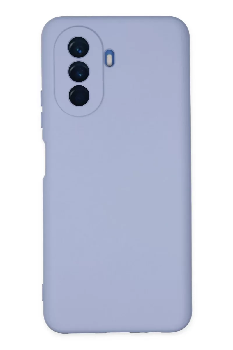 Newface Huawei Nova Y70 Kılıf Nano içi Kadife Silikon - Lila