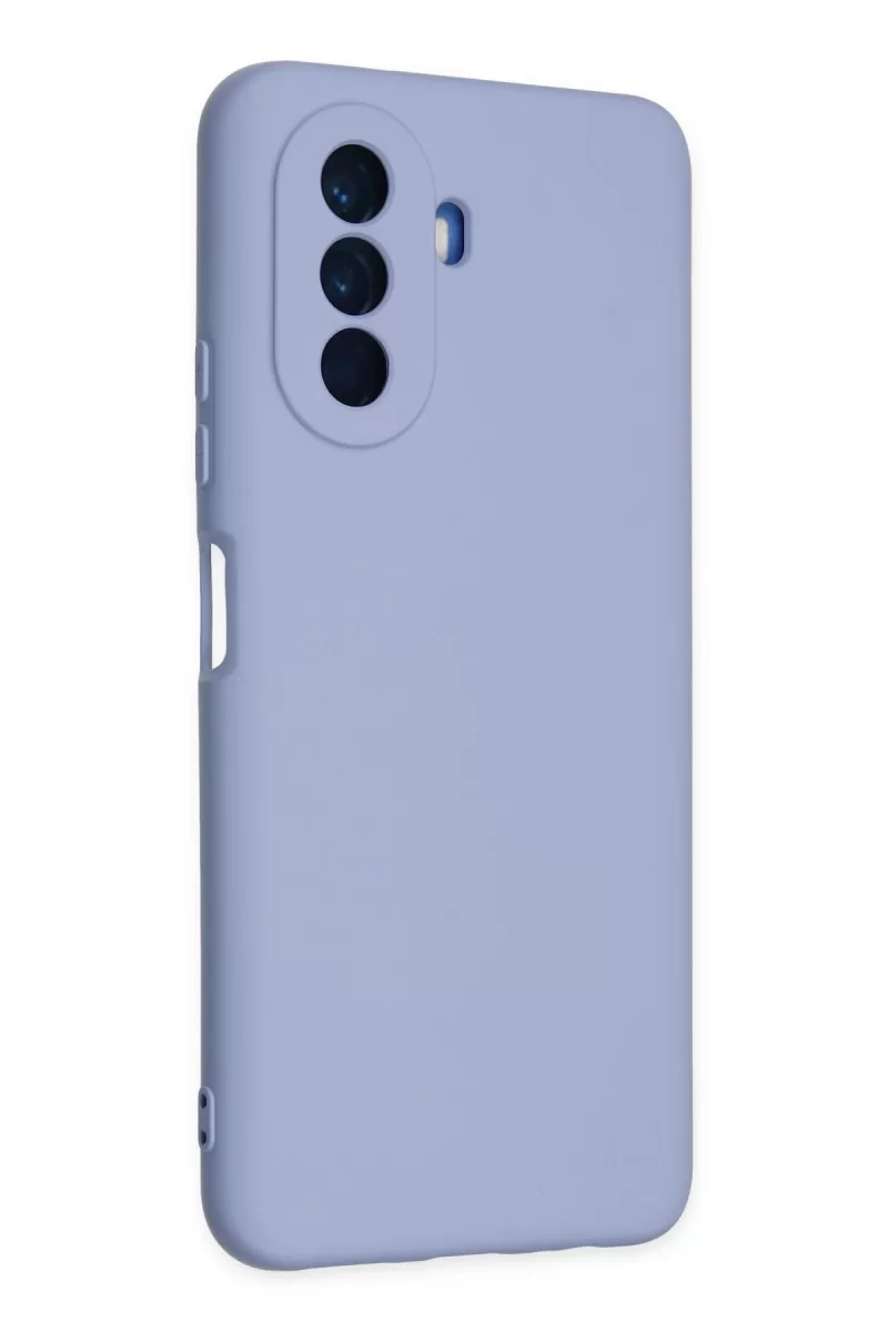 Newface Huawei Nova Y70 Kılıf Nano içi Kadife Silikon - Lila