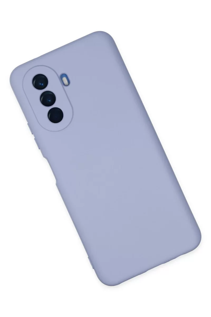 Newface Huawei Nova Y70 Kılıf Nano içi Kadife Silikon - Lila