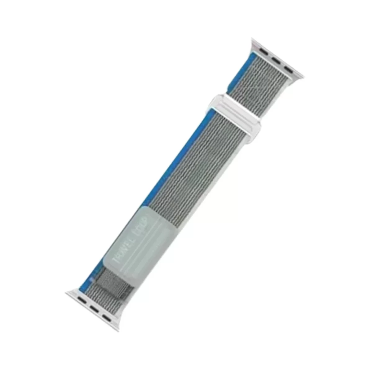 Newface Apple Watch 38mm Alice Kumaş Kordon - Mavi-Gri