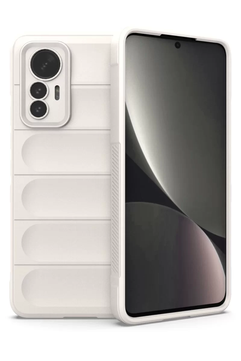Newface Xiaomi Mi 12 Lite Kılıf Optimum Silikon - Krem