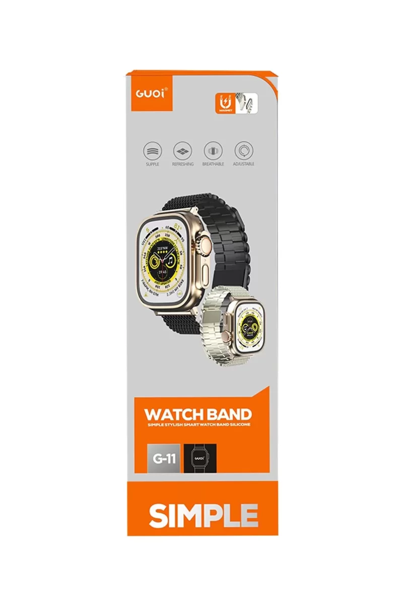 Newface Apple Watch 42mm Ascend Metal Kordon - Gri