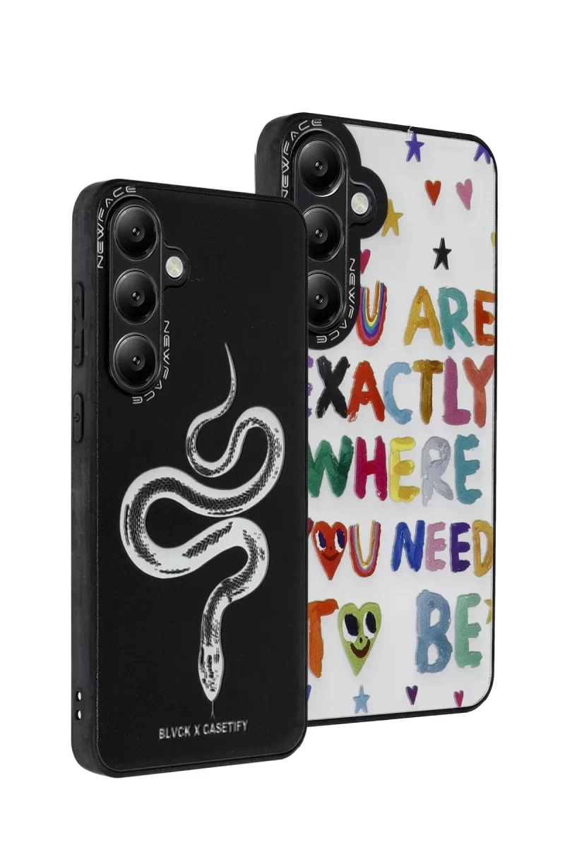 Newface Samsung Galaxy A05S Kılıf Mirror Desenli Kapak - Mirror - 2