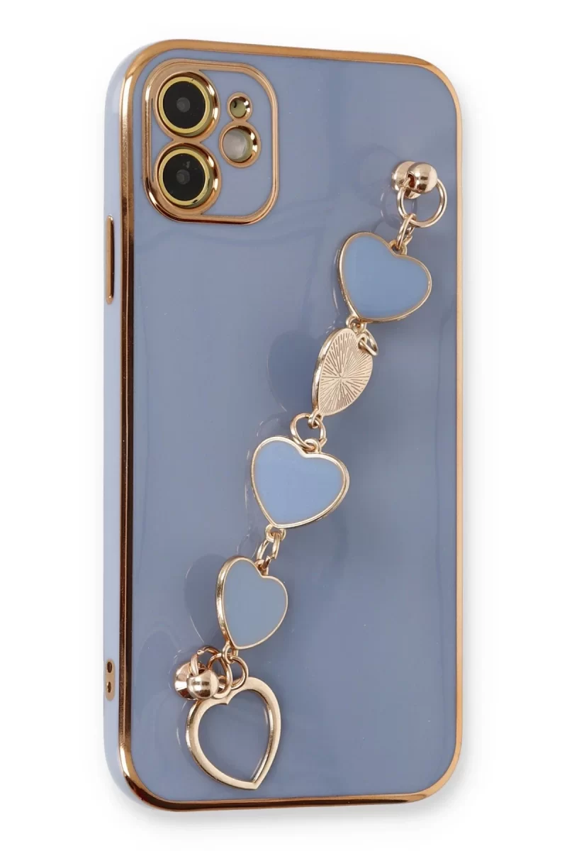 Newface Apple iPhone 12 Kılıf Esila Silikon - Gri