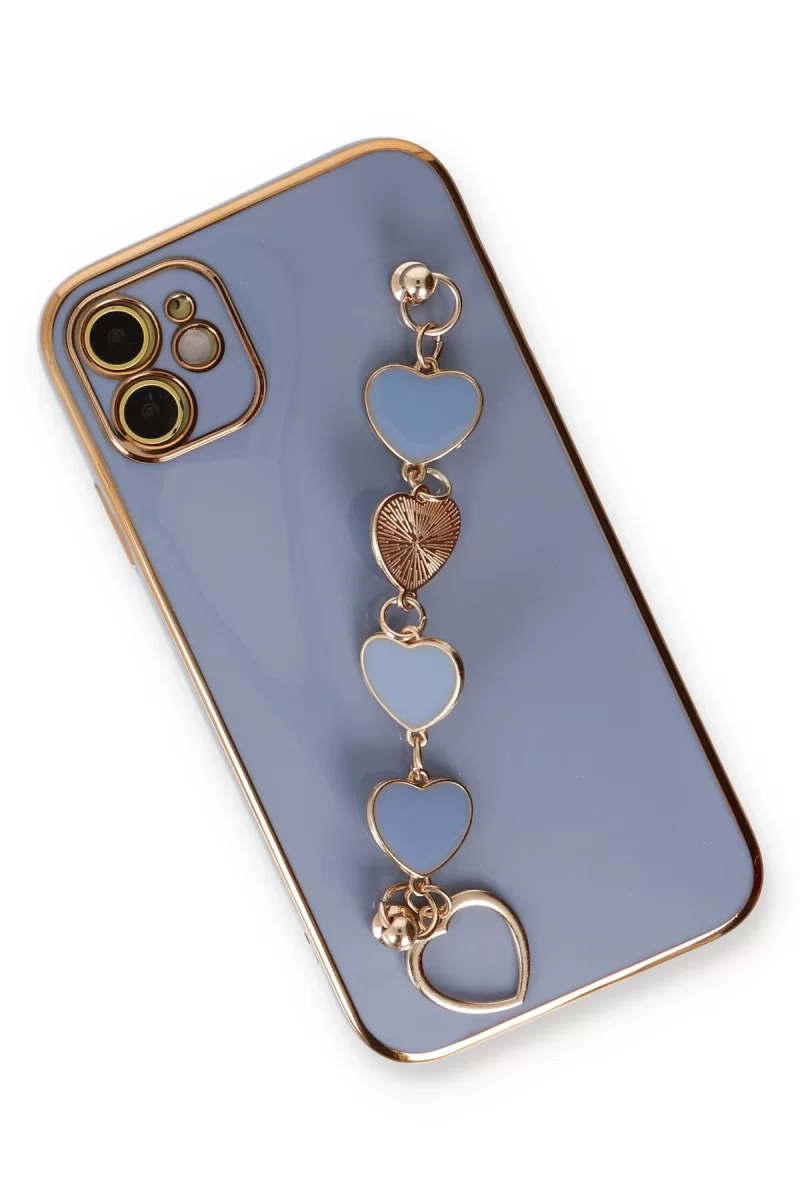 Newface Apple iPhone 12 Kılıf Esila Silikon - Gri