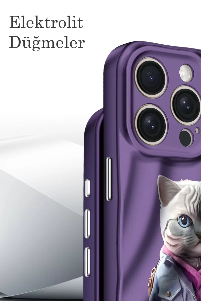 Newface Apple iPhone 14 Pro Max Kılıf Crew Desenli Kapak - Kapadokya