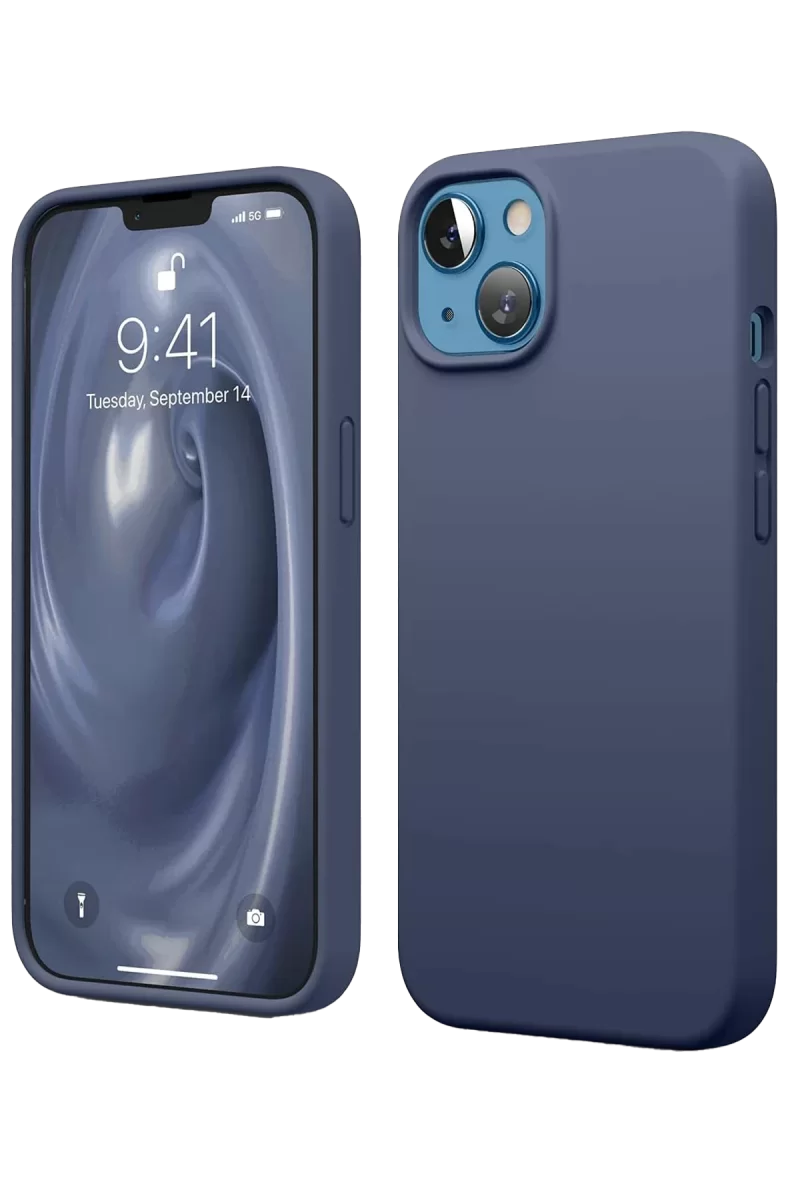 Newface Apple iPhone 14 Kılıf First Silikon - Lacivert