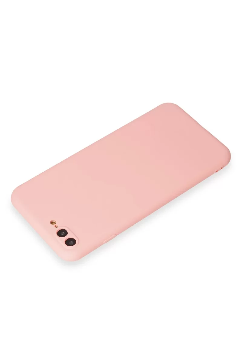 Newface Apple iPhone 7 Plus Kılıf First Silikon - Pudra