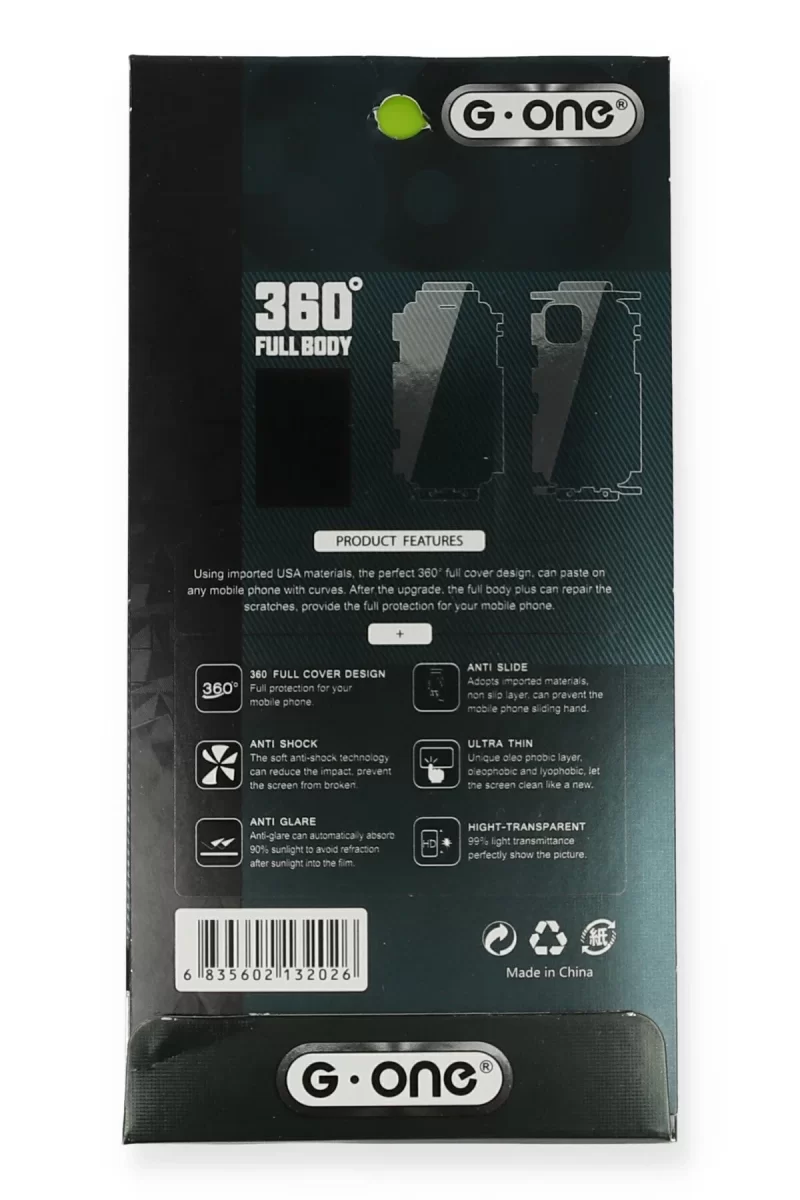 Newface Samsung Galaxy S23 Plus 360 Full Body Arka Koruyucu