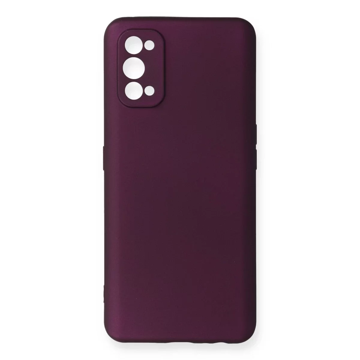 Newface Realme 7 Pro Kılıf First Silikon - Mürdüm