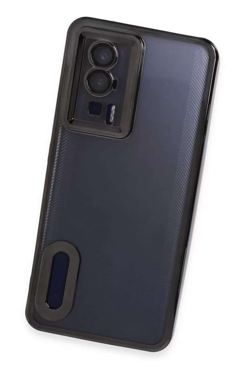 Newface Xiaomi Poco F5 Pro Kılıf Slot Silikon - Siyah
