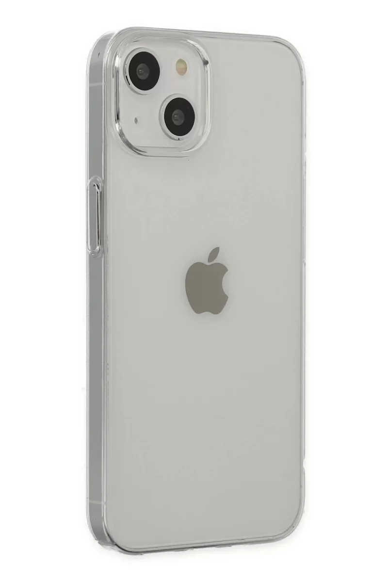 Newface Apple iPhone 14 Plus Kılıf Pc Sert Şeffaf Kapak - Şeffaf