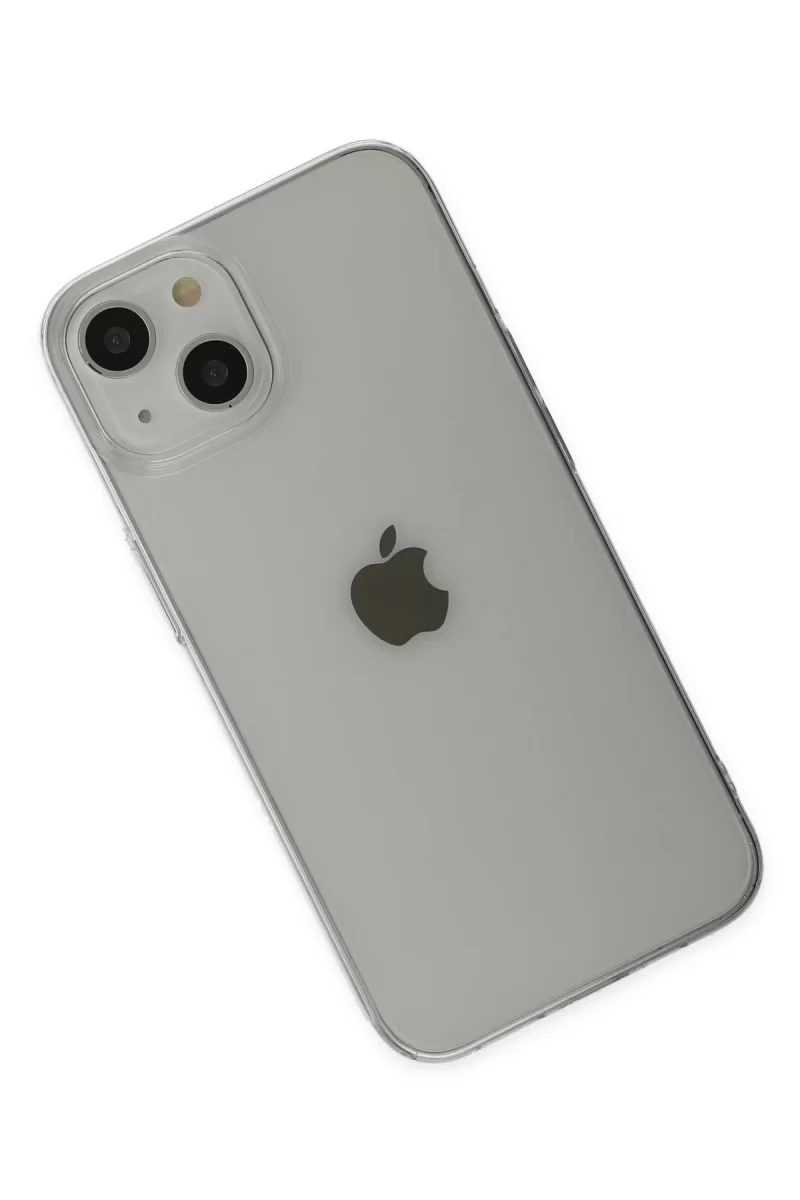 Newface Apple iPhone 14 Plus Kılıf Pc Sert Şeffaf Kapak - Şeffaf