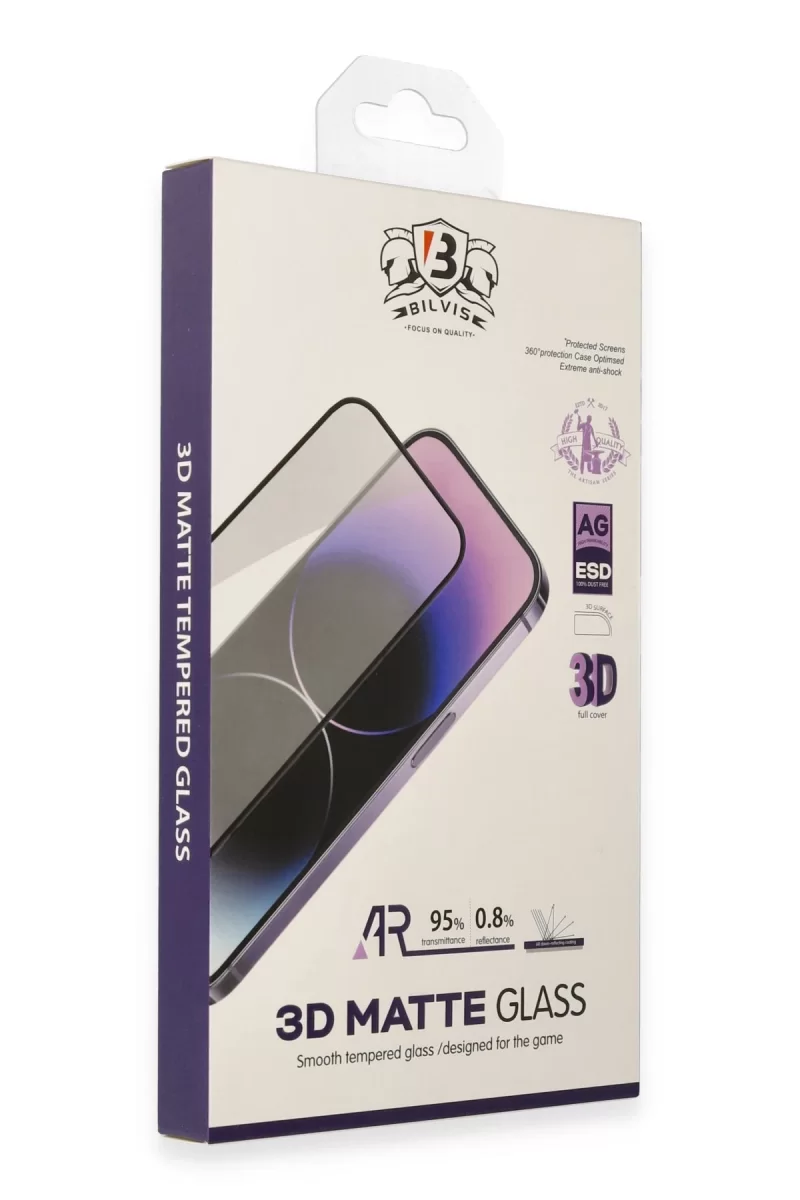 Newface Apple iPhone 11 Bilvis 3D Mat Cam Ekran Koruyucu