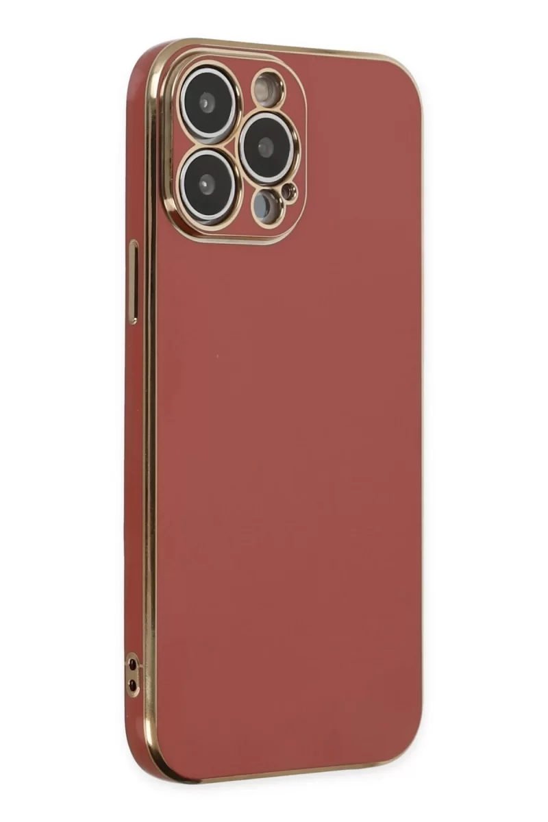 Newface Apple iPhone 14 Pro Kılıf Volet Silikon - Kırmızı