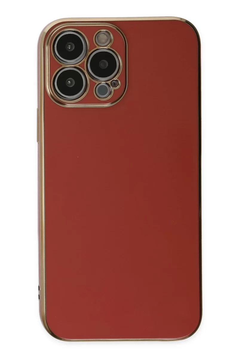 Newface Apple iPhone 14 Pro Kılıf Volet Silikon - Kırmızı