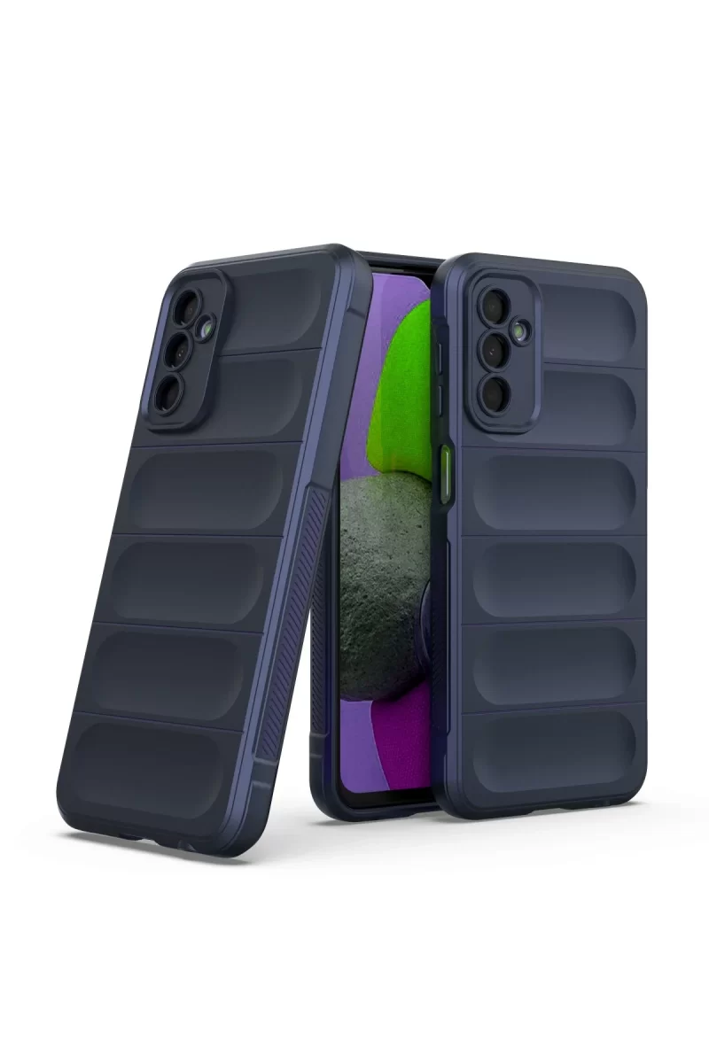 Newface Samsung Galaxy M23 Kılıf Optimum Silikon - Lacivert