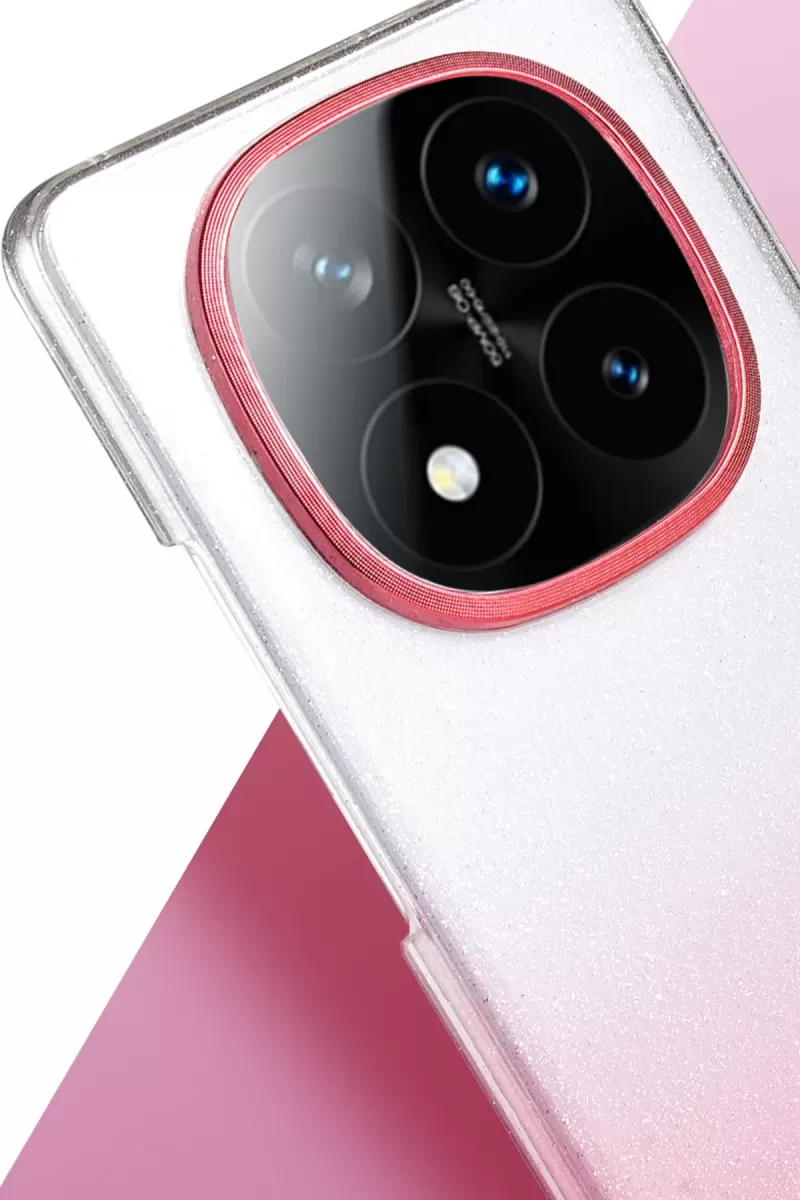 Newface Xiaomi Redmi Note 14 Pro 5G Glossy Kapak - Pembe