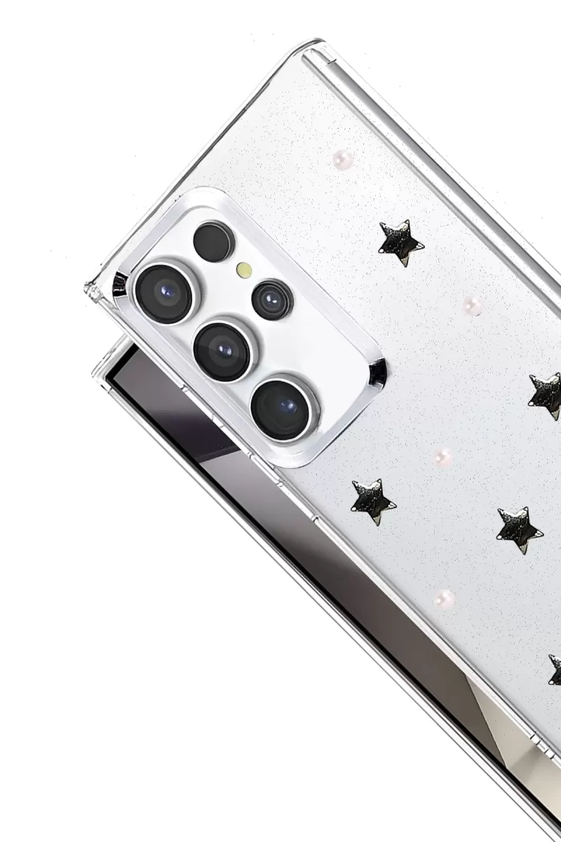 Newface Samsung Galaxy S23 Ultra Fiyonk Desenli Kapak - Desen 7