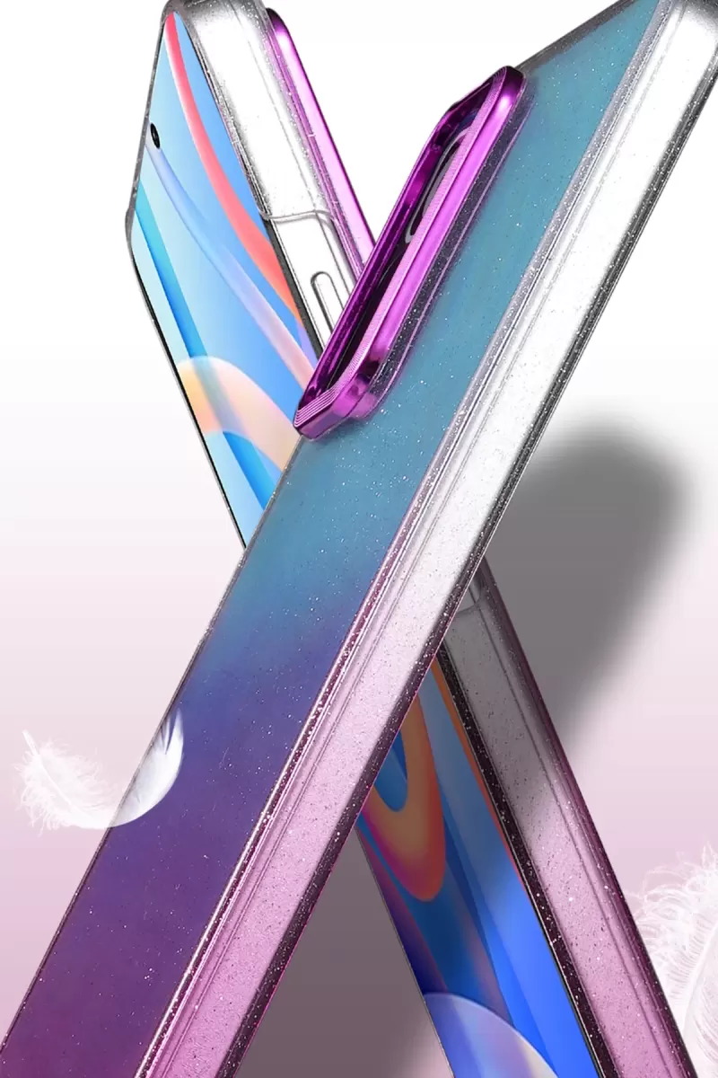 Newface Xiaomi Redmi Note 11 Pro Glossy Kapak - Mavi