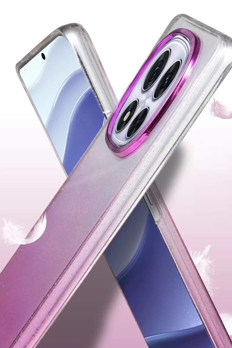 Newface Xiaomi Redmi Note 14 Pro Plus Glossy Kapak - Çöl Titanyum