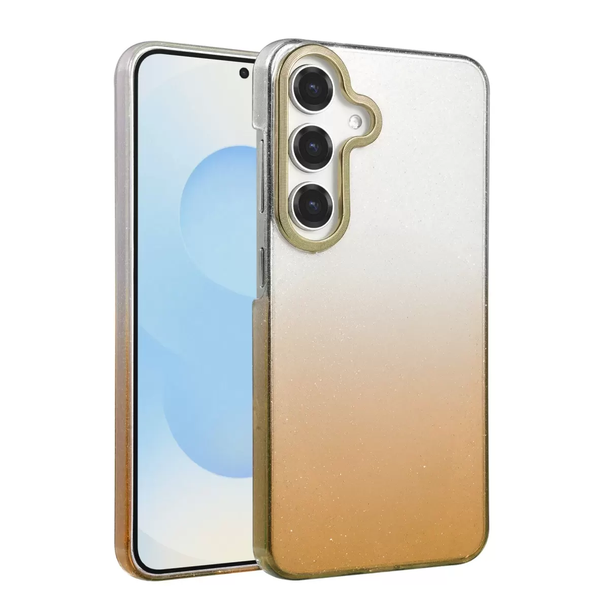 Newface Samsung Galaxy A15 4G Glossy Kapak - Çöl Titanyum
