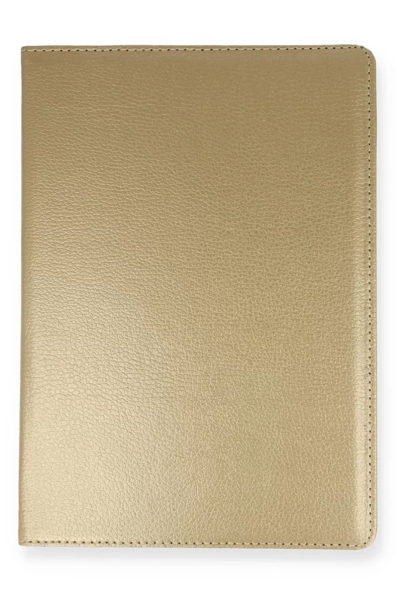 Newface Samsung Galaxy T290 Tab A 8 Kılıf 360 Tablet Deri Kılıf - Gold