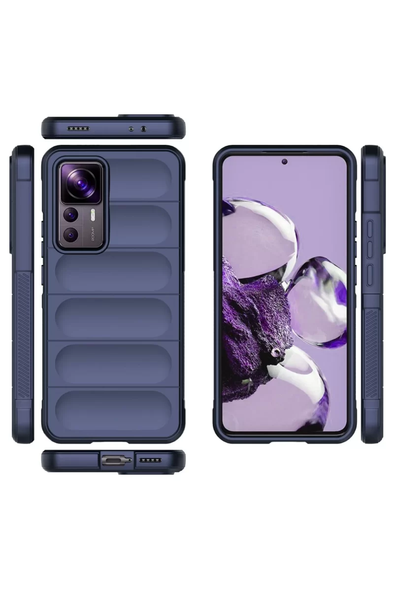 Newface Xiaomi Mi 12T Pro Kılıf Optimum Silikon - Lacivert