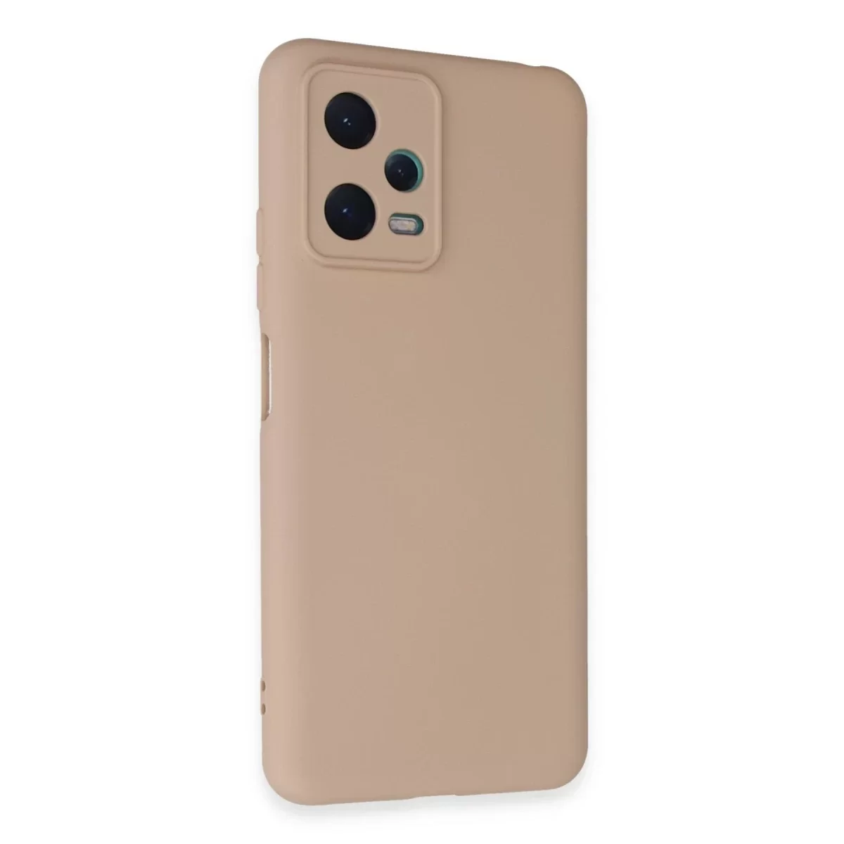 Newface Xiaomi Redmi Note 12 5G Kılıf Nano içi Kadife Silikon - Pudra