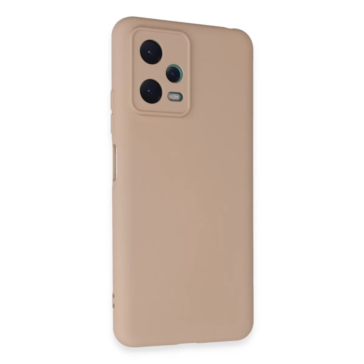 Newface Xiaomi Redmi Note 12 5G Kılıf Nano içi Kadife Silikon - Pudra