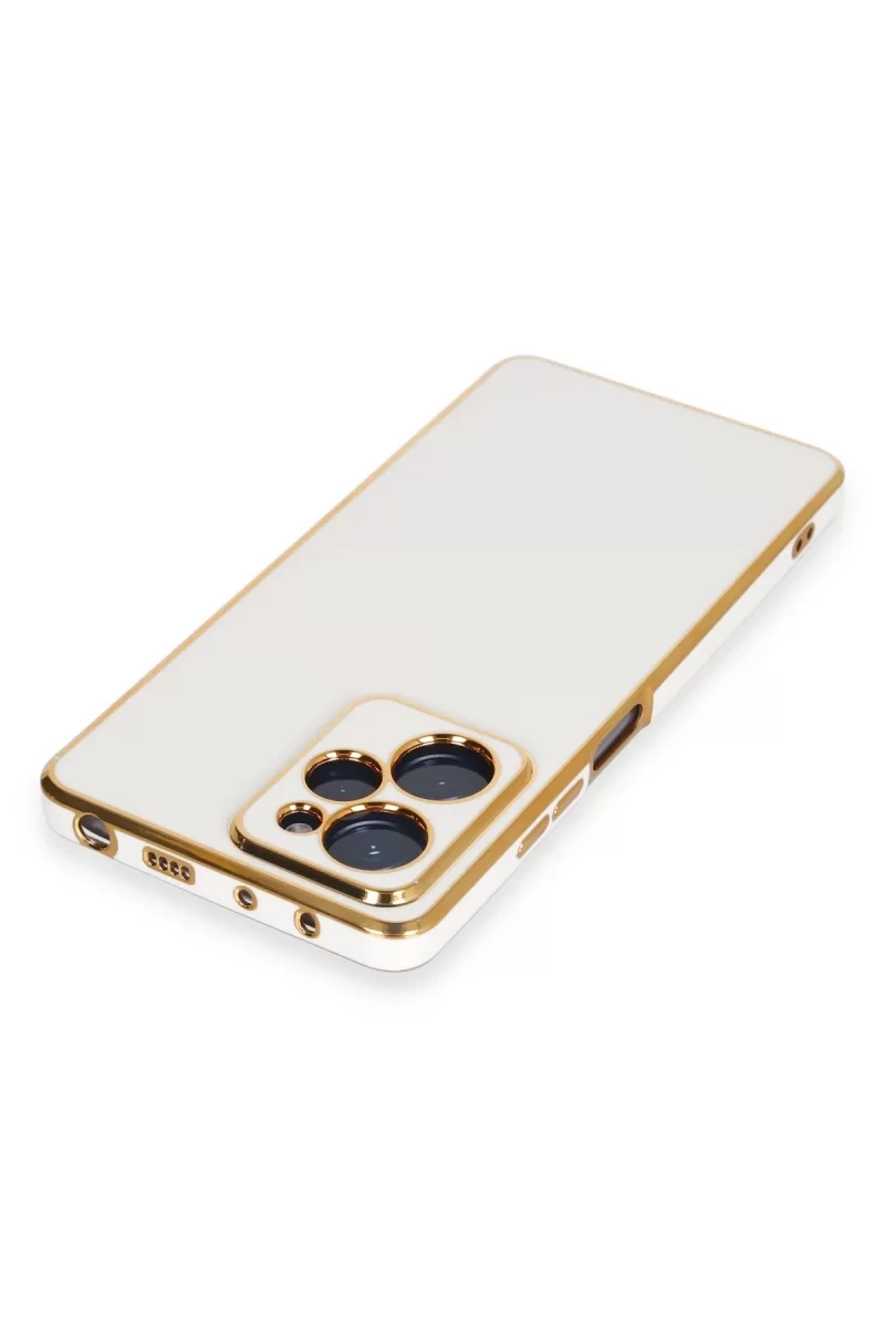 Newface Xiaomi Poco X5 Pro 5G Kılıf Volet Silikon - Beyaz