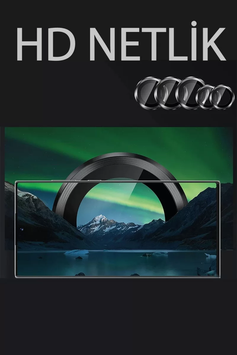 Newface Samsung Galaxy Z Fold 5 Valdez Metal Kamera Lens - Siyah