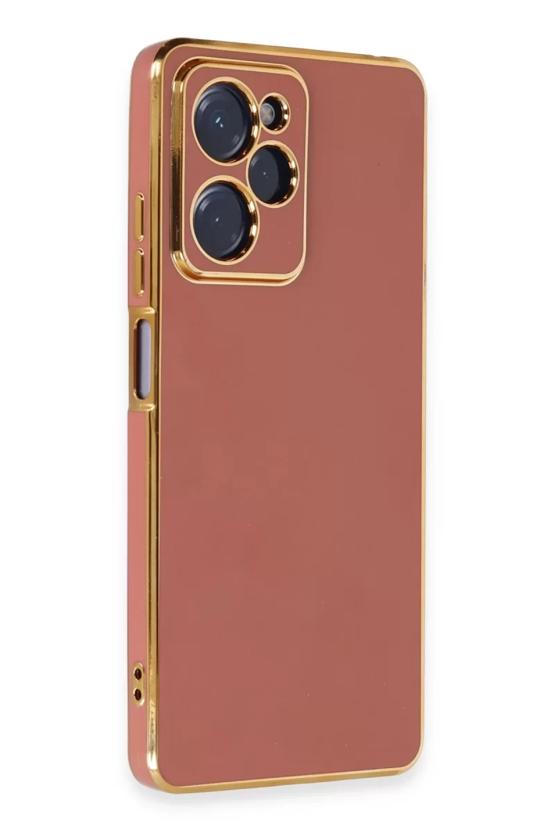 Newface Xiaomi Poco X5 Pro 5G Kılıf Volet Silikon - Kırmızı