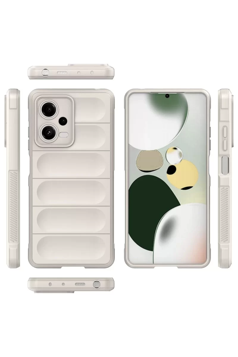 Newface Xiaomi Poco X5 5G Kılıf Optimum Silikon - Krem