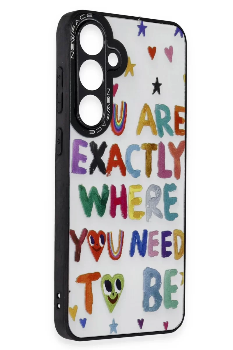 Newface Samsung Galaxy A05S Kılıf Mirror Desenli Kapak - Mirror - 10