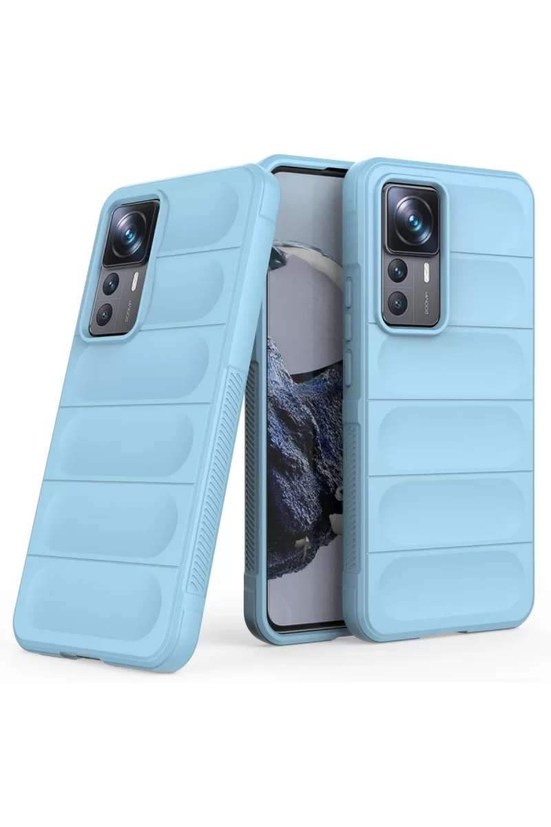 Newface Xiaomi Mi 12T Pro Kılıf Optimum Silikon - Sky Blue