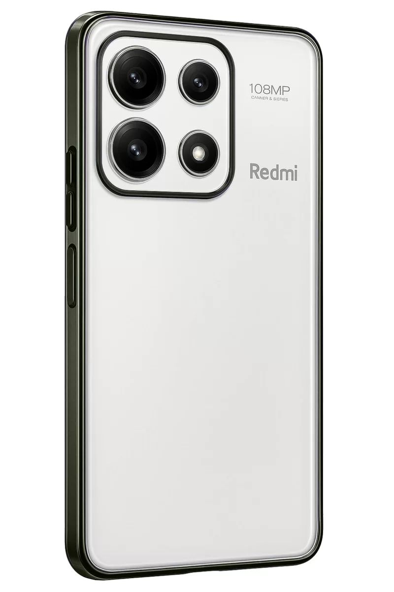 Newface Xiaomi Poco X6 Pro Kılıf Razer Lensli Silikon - Yeşil