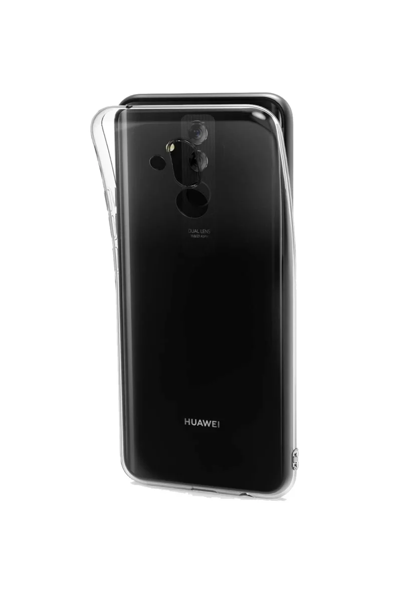 Newface Huawei Mate 20 Lite Kılıf Lüx Şeffaf Silikon