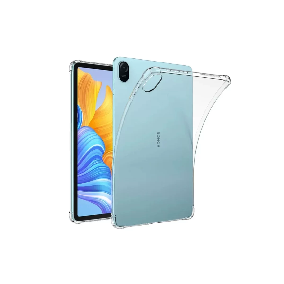 Newface Huawei Honor Pad 8 12 Kılıf Anti Shock Tablet Silikon - Şeffaf