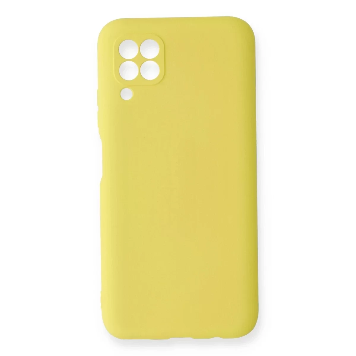Newface Huawei P40 Lite Kılıf Nano içi Kadife Silikon - Sarı
