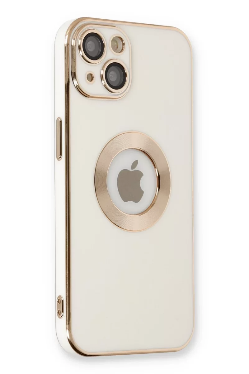 Newface Apple iPhone 14 Plus Kılıf Store Silikon - Beyaz