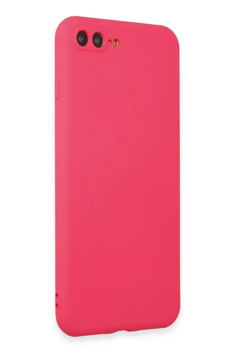 Newface Apple iPhone 7 Plus Kılıf First Silikon - Pembe