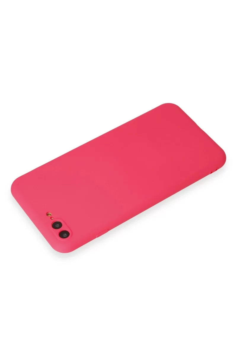 Newface Apple iPhone 7 Plus Kılıf First Silikon - Pembe