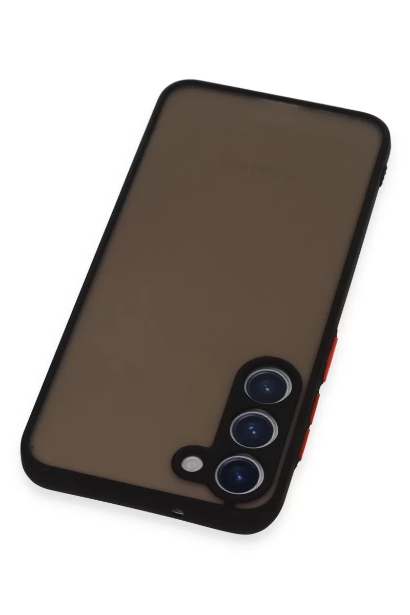 Newface Samsung Galaxy S23 Plus Kılıf Montreal Silikon Kapak - Siyah