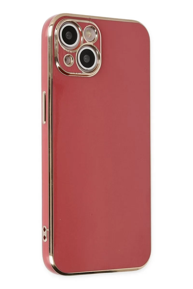 Newface Apple iPhone 14 Kılıf Volet Silikon - Kırmızı
