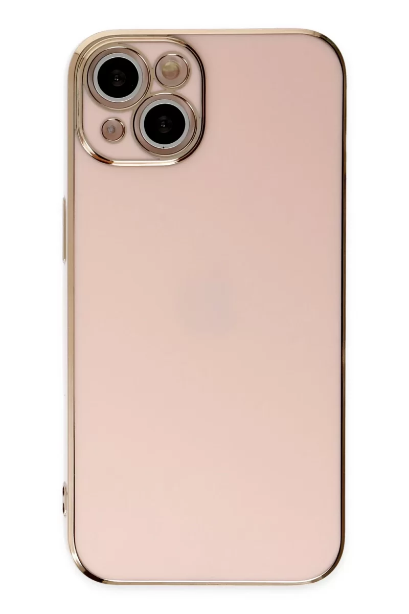 Newface Apple iPhone 14 Kılıf Volet Silikon - Pembe