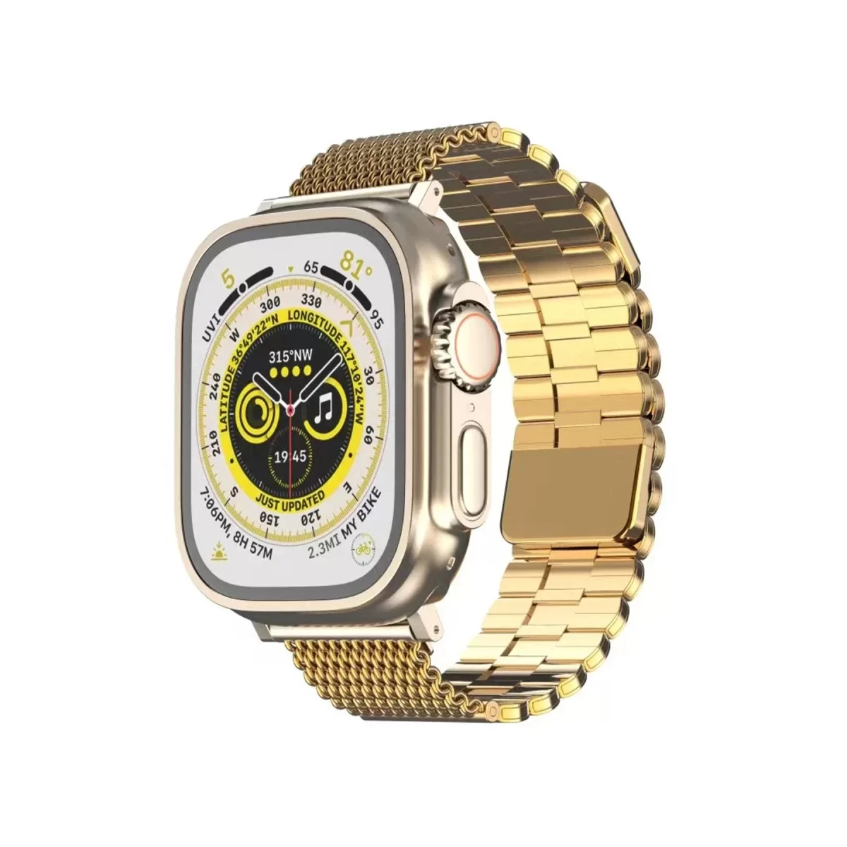 Newface Apple Watch 42mm Ascend Metal Kordon - Gold