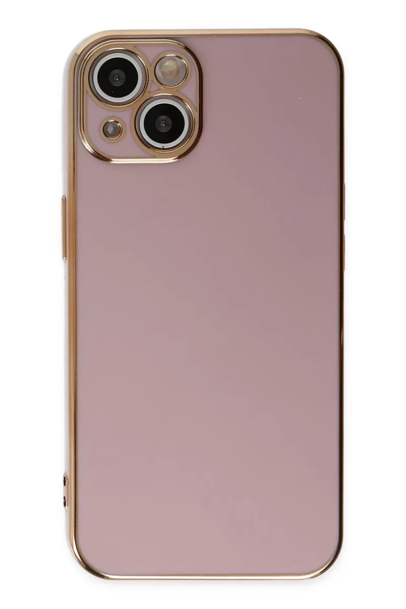 Newface Apple iPhone 14 Kılıf Volet Silikon - Mor