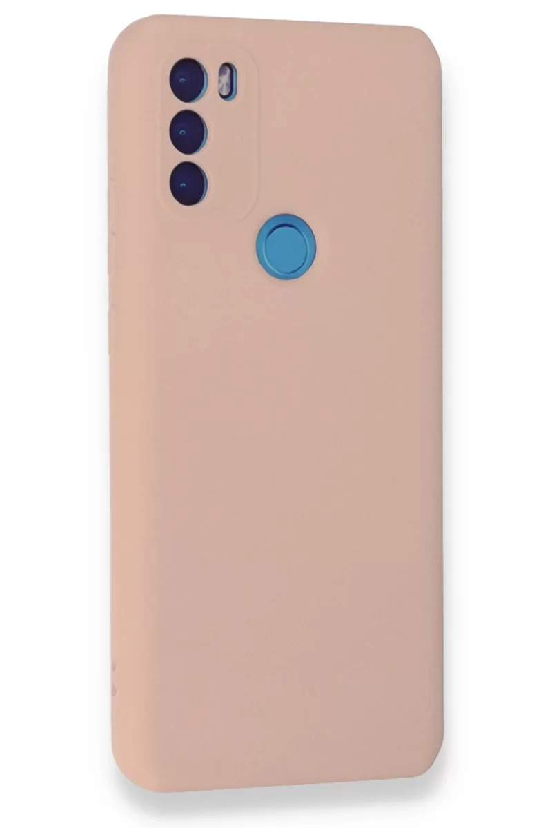 Newface General Mobile GM 21 Plus Kılıf Nano içi Kadife Silikon - Pudra